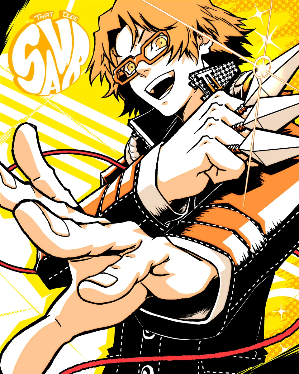 A character illustration by the studio